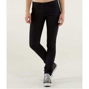 lululemon athletica Black Straight Leg Pants